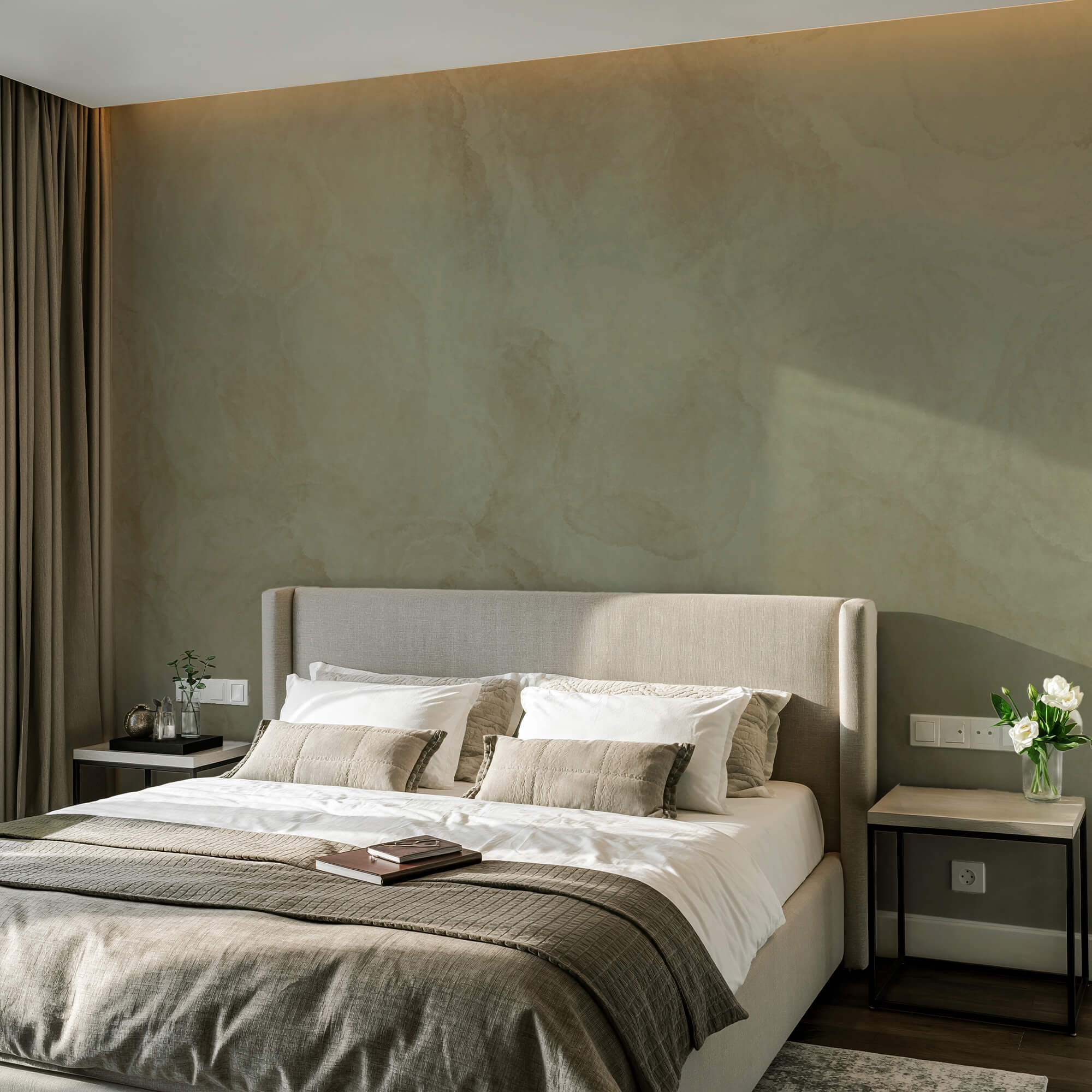 Tonos místicos de colores terrosos