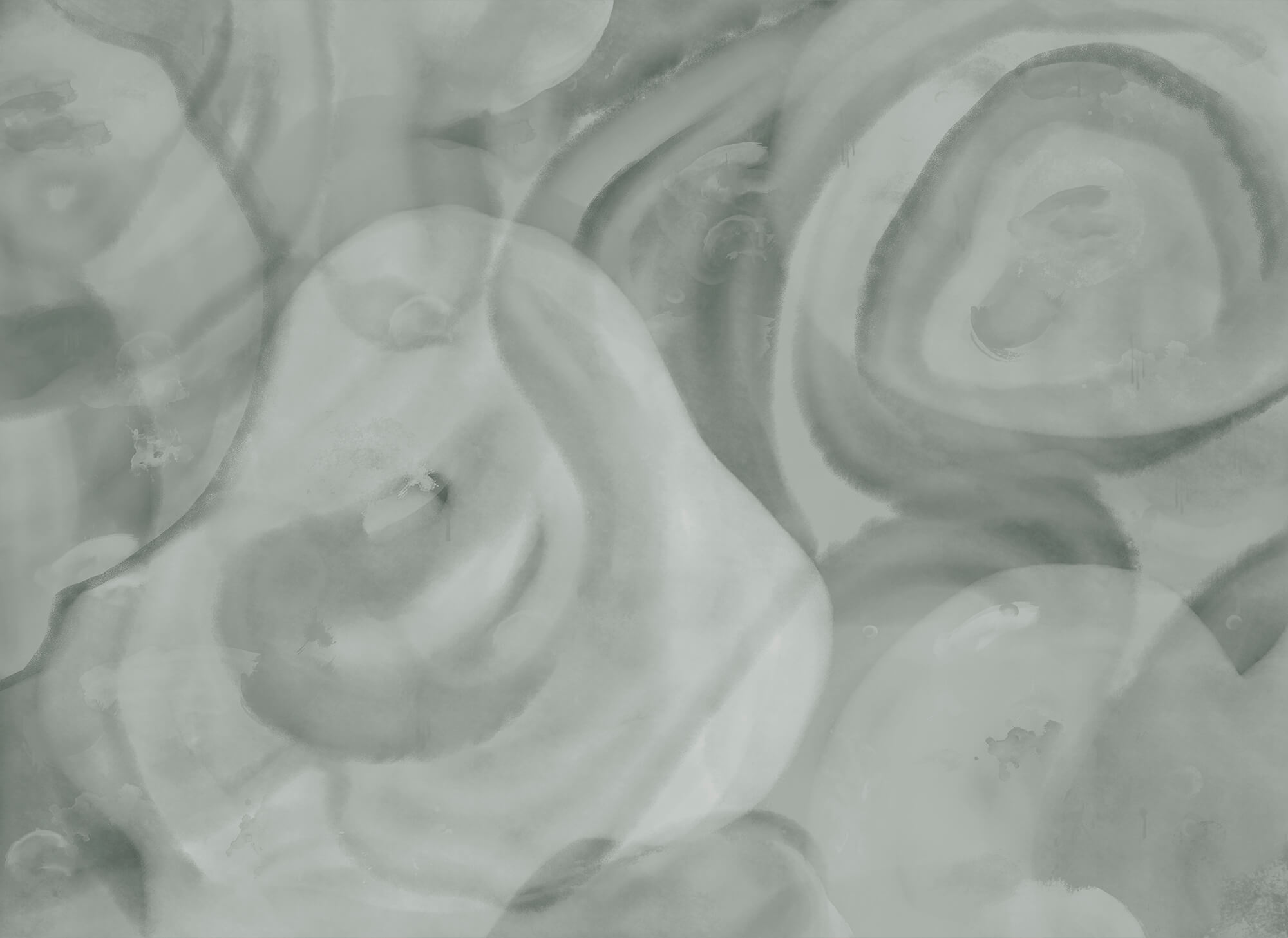 Soft, swirling shapes in gentle tones