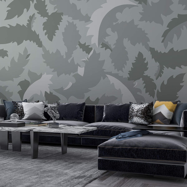 Patrón gris y blanco