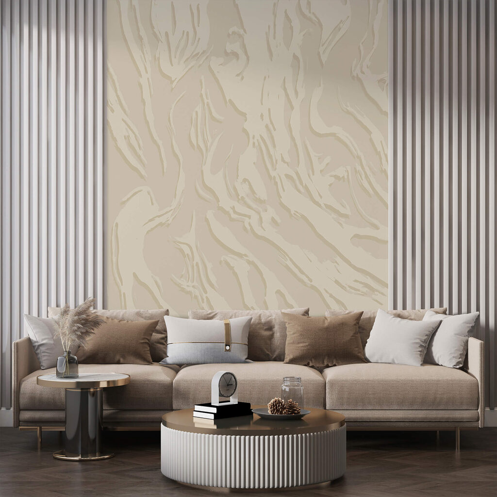 Superficie blanca con líneas