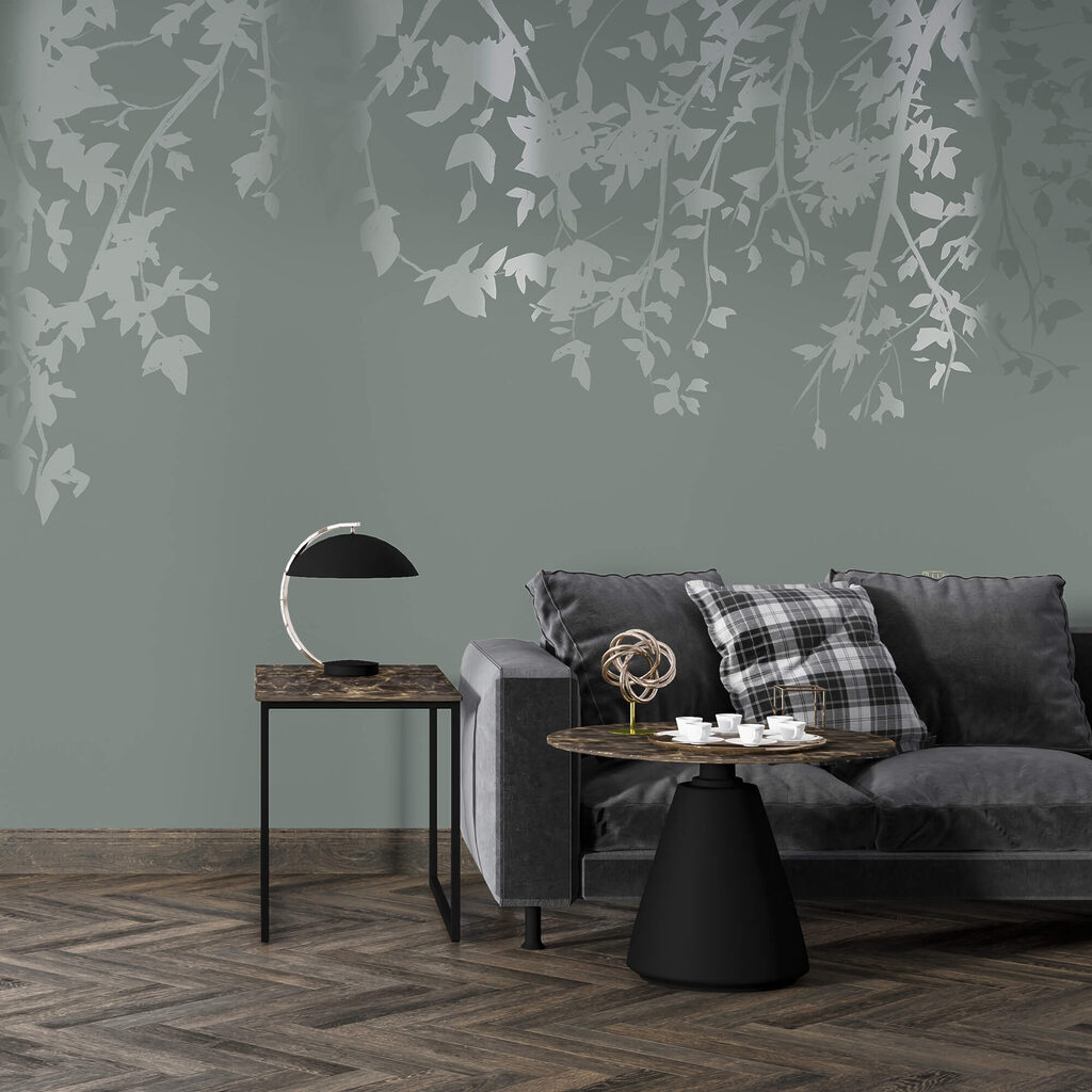 Ramas de árbol con hojas