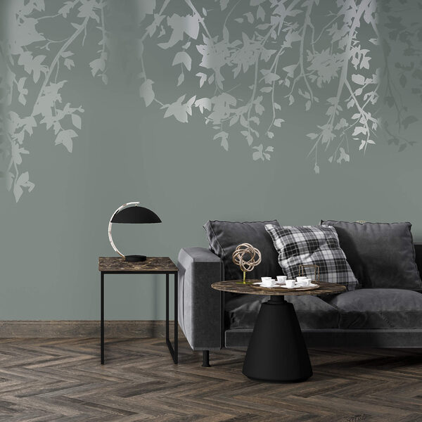 Ramas de árbol con hojas