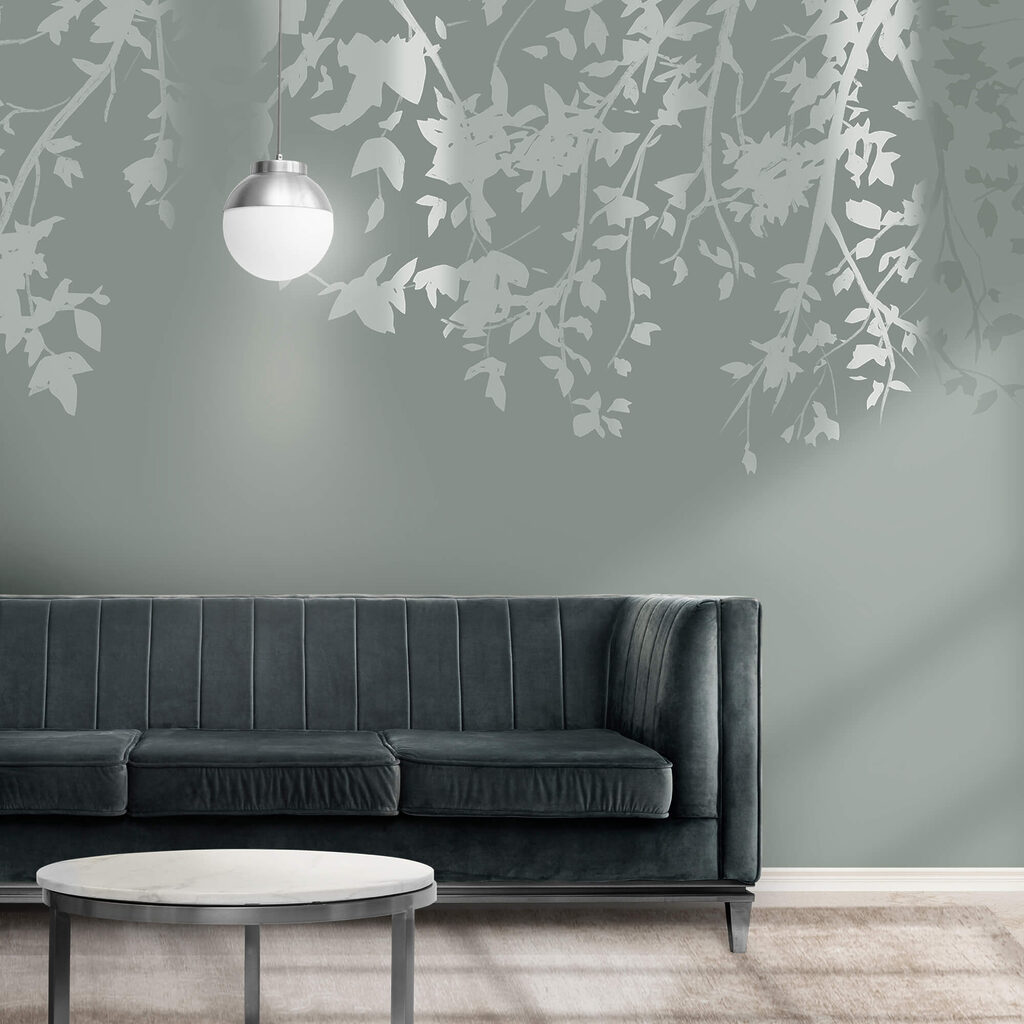 Ramas de árbol con hojas