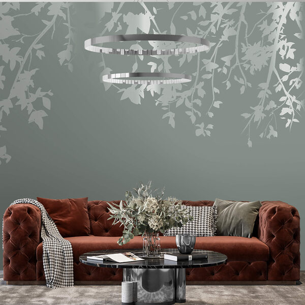 Ramas de árbol con hojas