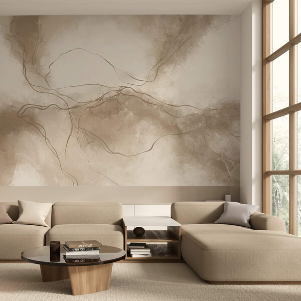 Tonos suaves se combinan en un diseño elegante