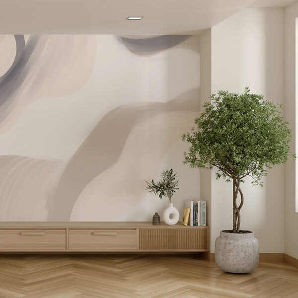 Remolinos abstractos en tonos suaves