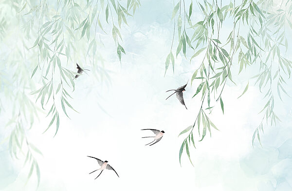 Birds flying in the sky Birds flying in the sky