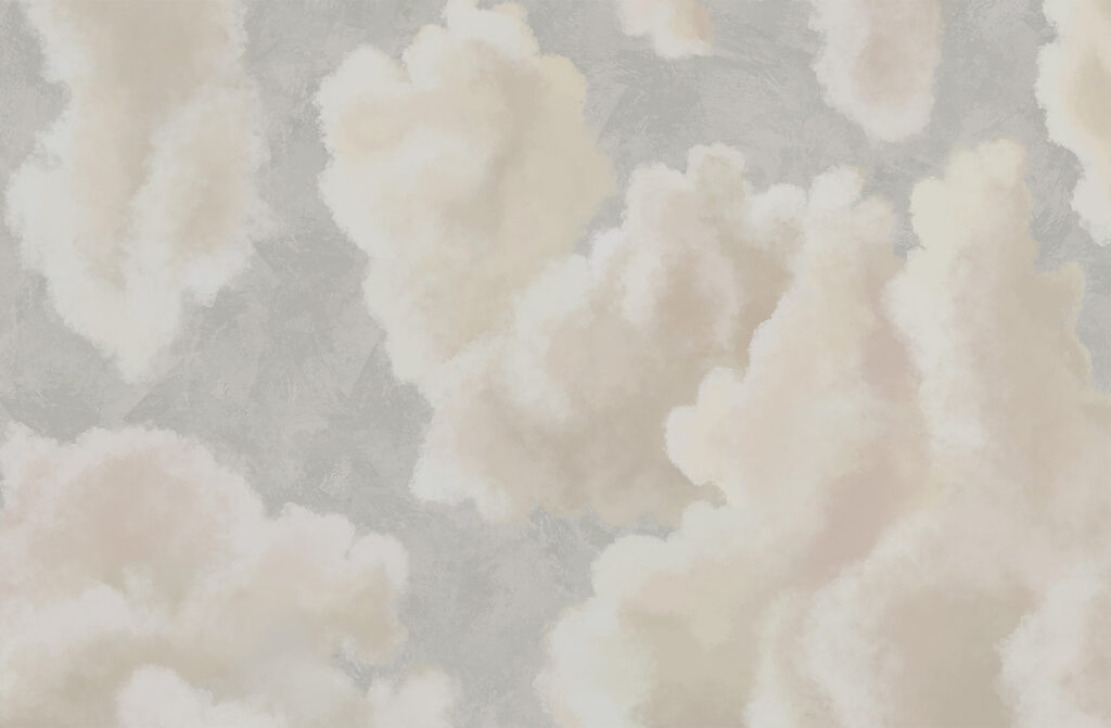 Soft clouds drifting in a serene sky Soft clouds drifting in a serene sky