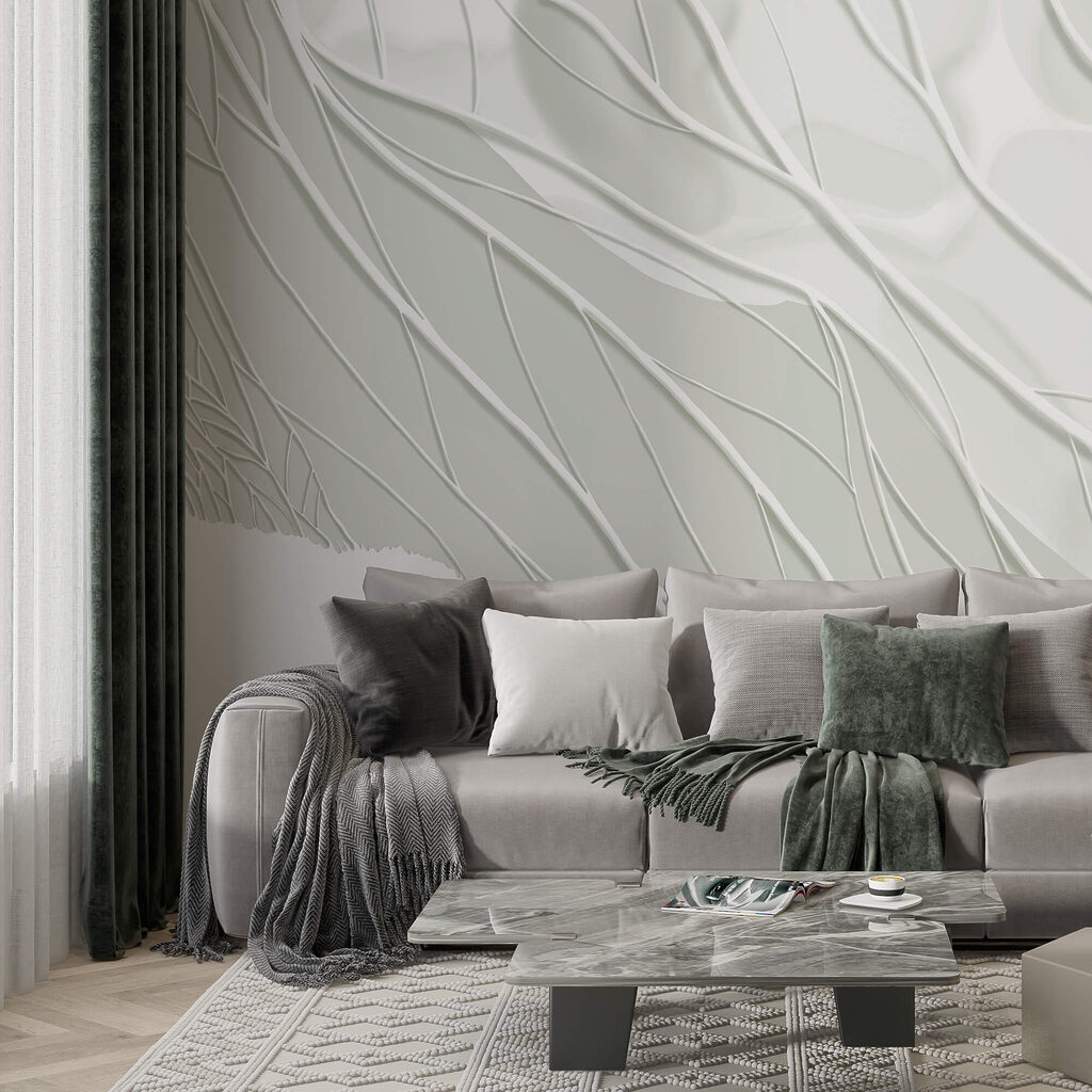 Fondo blanco con líneas