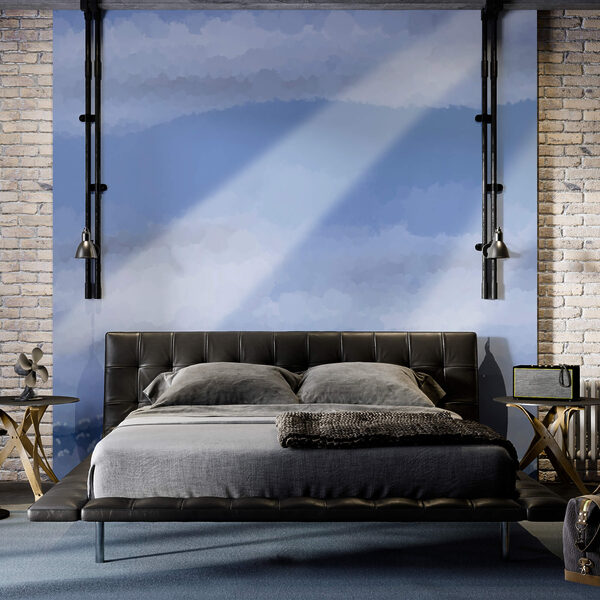 Nubes y rayos de luz en el cielo Nubes y rayos de luz en el cielo