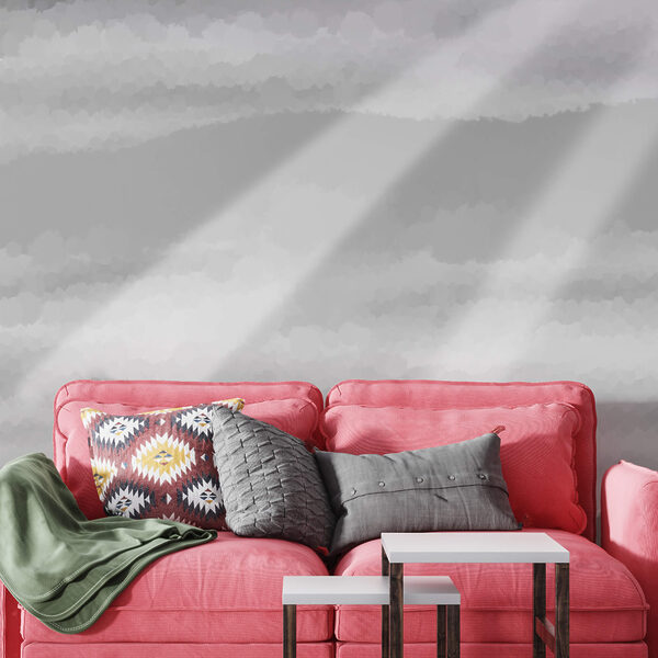 Imagen en escala de grises de nubes y rayos de sol Imagen en escala de grises de nubes y rayos de sol