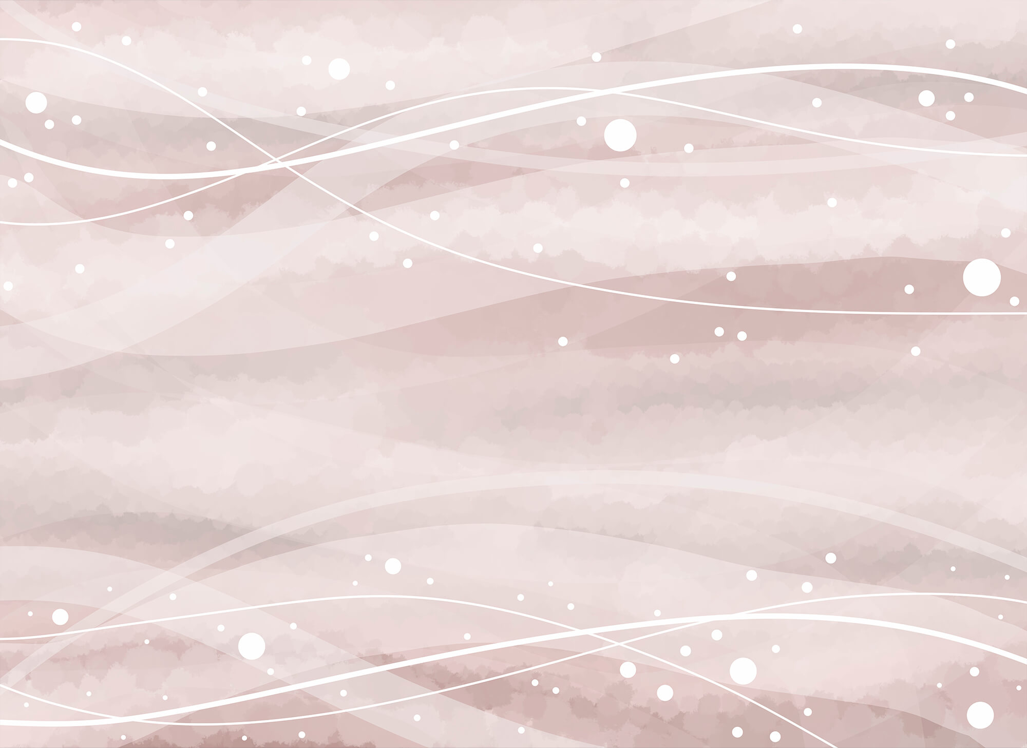 White lines and dots on a pink background White lines and dots on a pink background