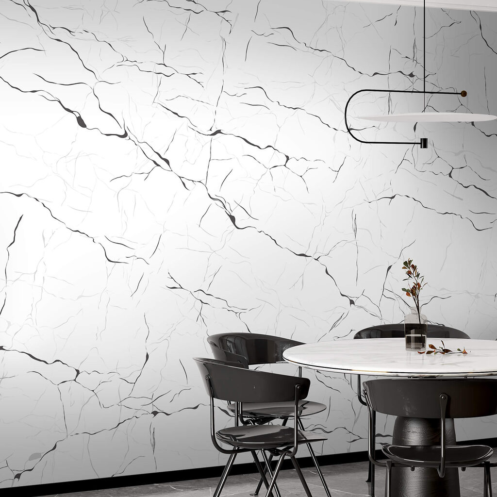 Superficie blanca con grietas