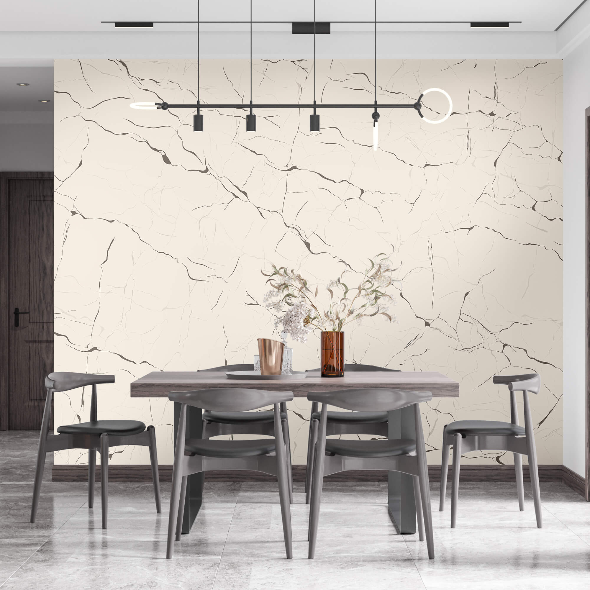 Superficie blanca con grietas Superficie blanca con grietas