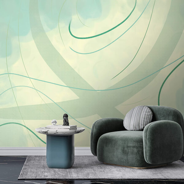 Suaves remolinos de color y forma