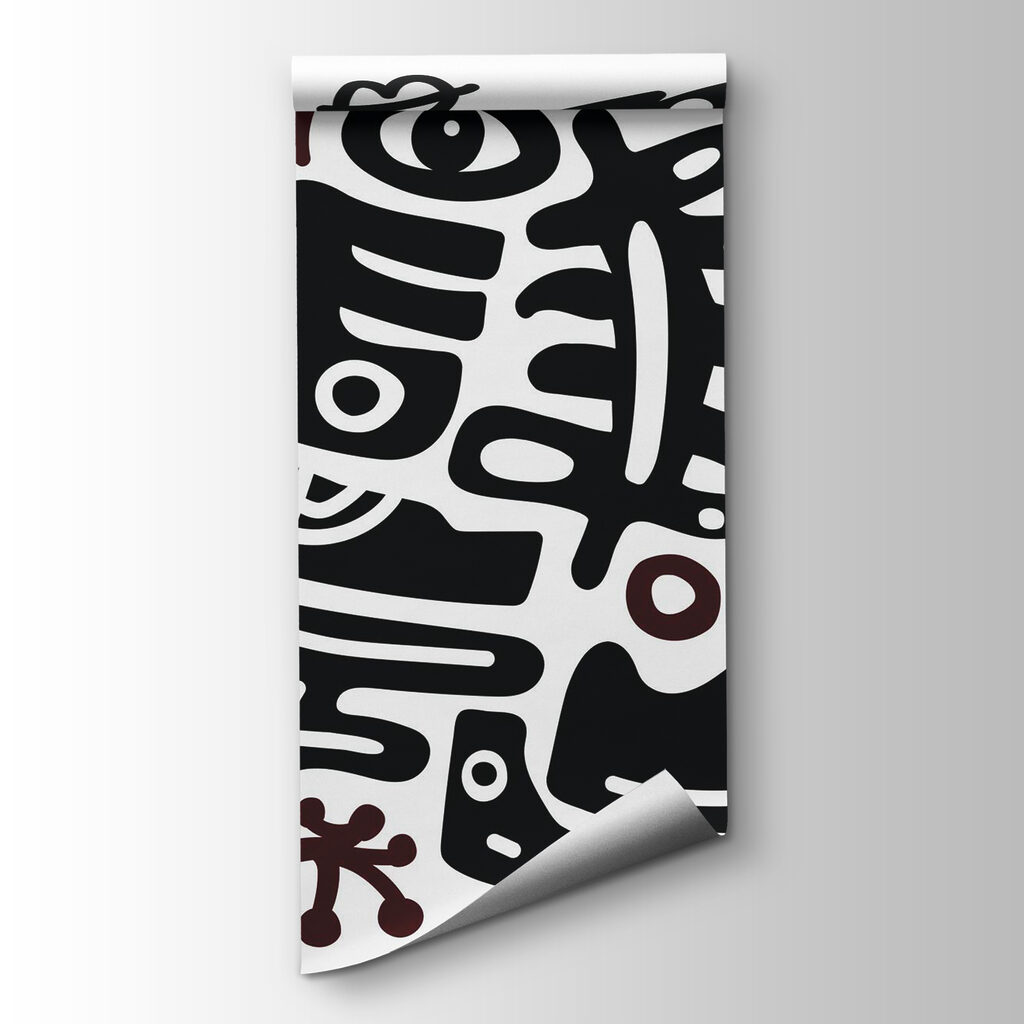 Black and white art
