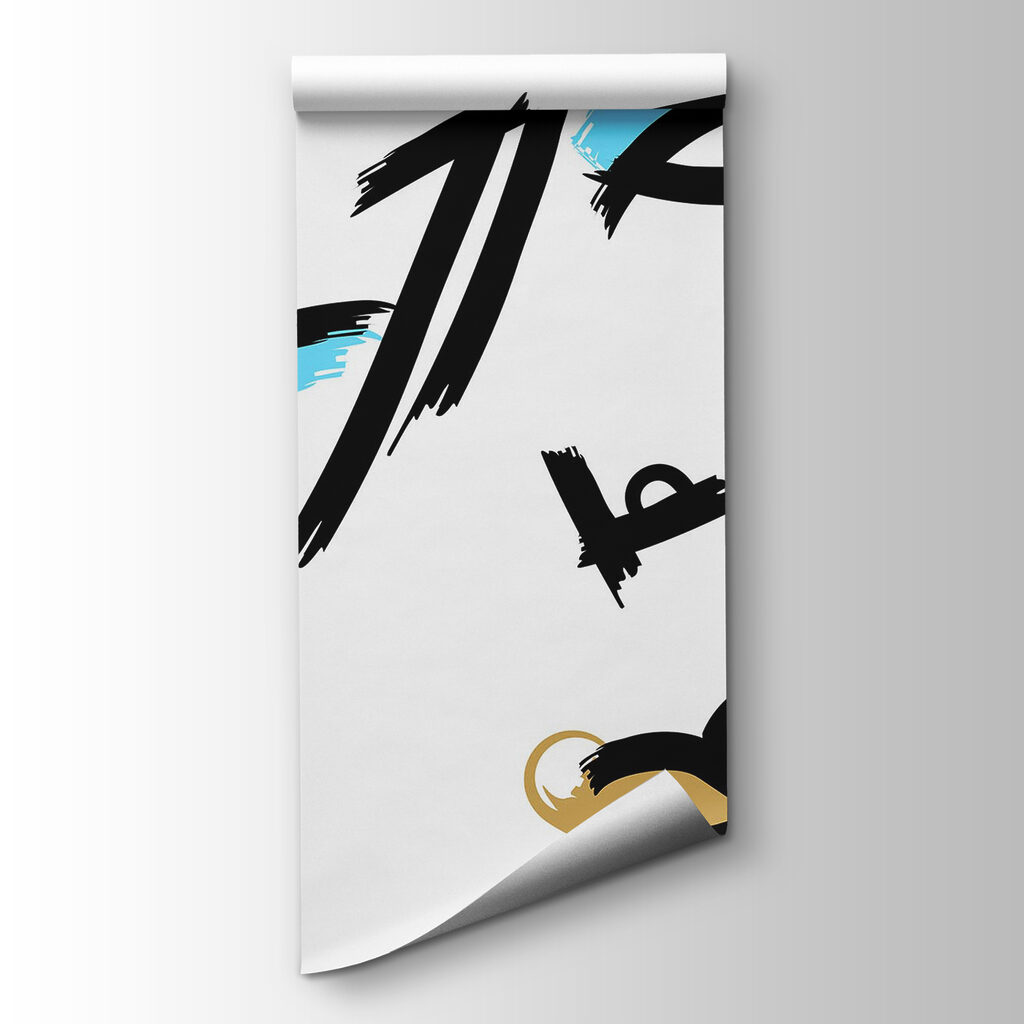 Artistic expression in vibrant strokes