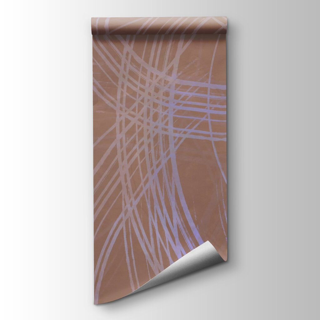 Brown surface with white lines