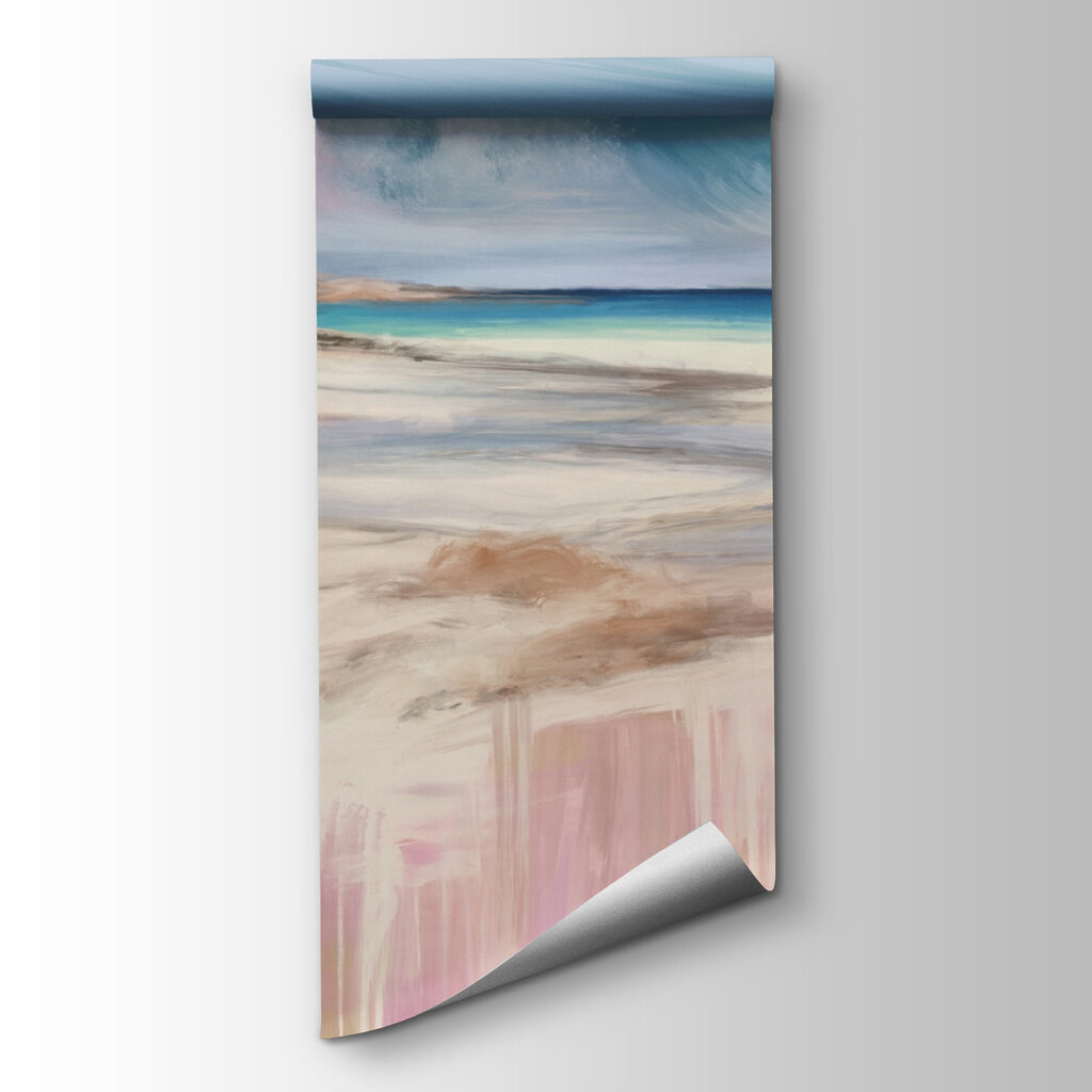 Painting of a beach Painting of a beach