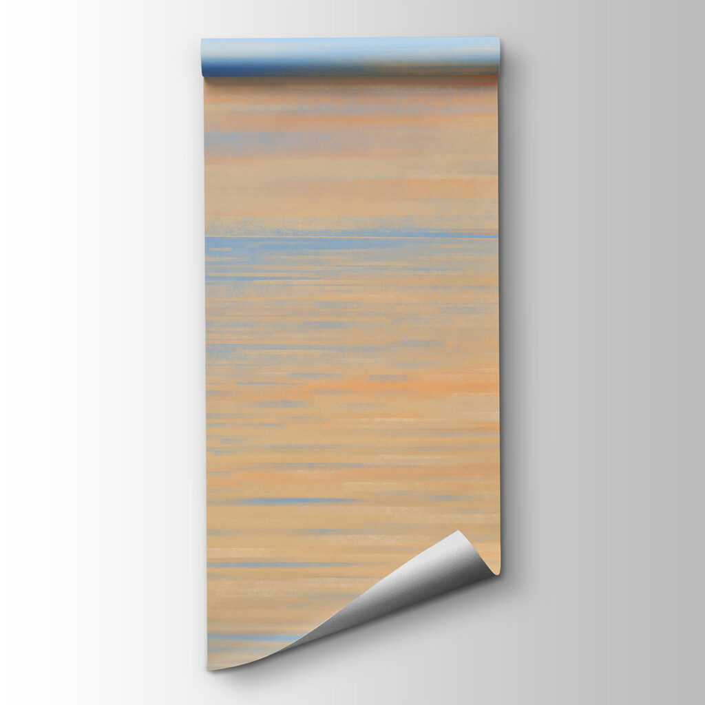 Blue and orange sky