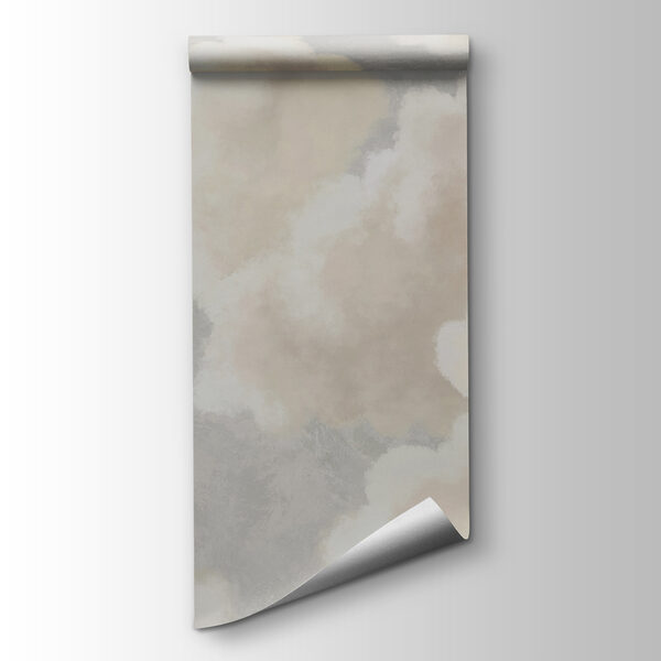 Soft clouds drifting in a serene sky Soft clouds drifting in a serene sky