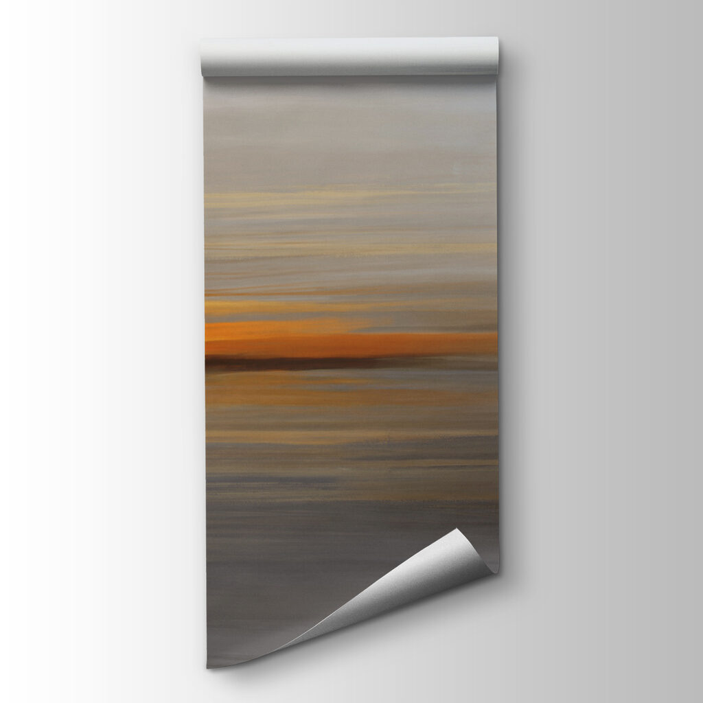 Sunset over water