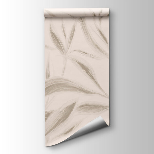 Delicate leaves on a soft background