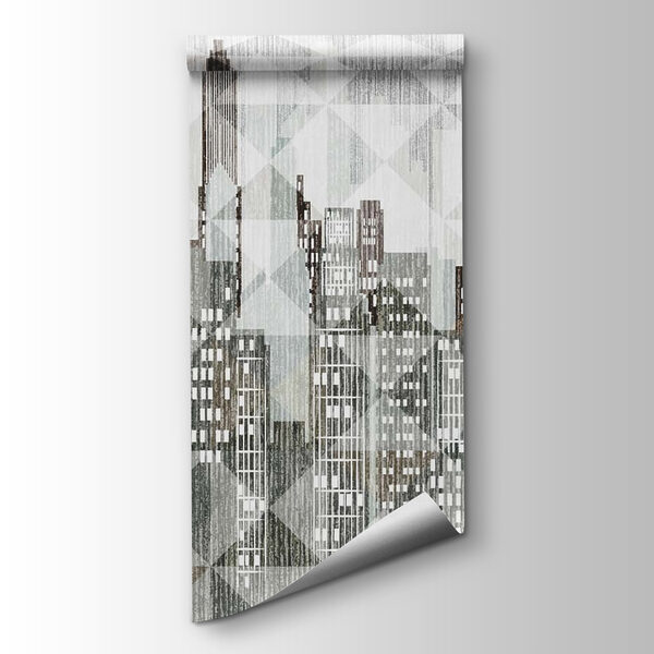 City skyline with many windows City skyline with many windows