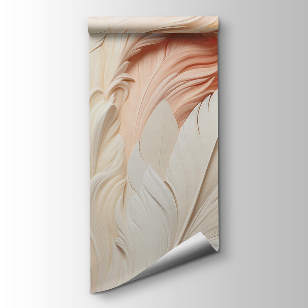 A close up of feathers