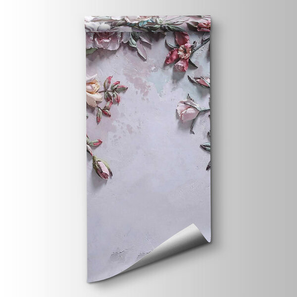 Delicate blooms on a soft canvas
