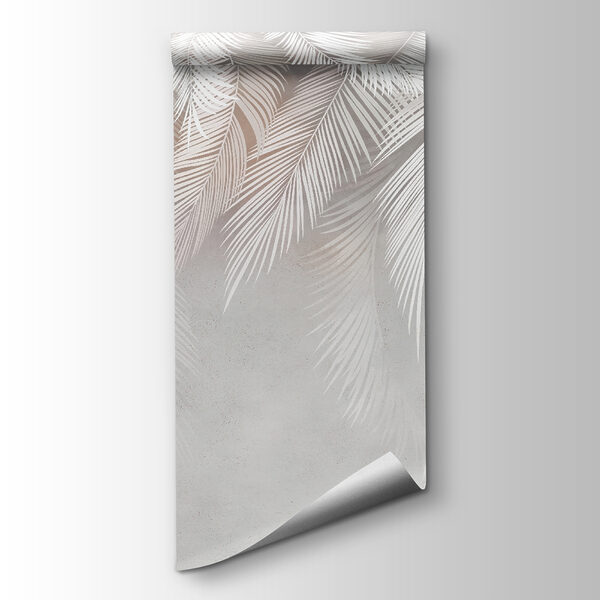 White feather pattern on a white background White feather pattern on a white background