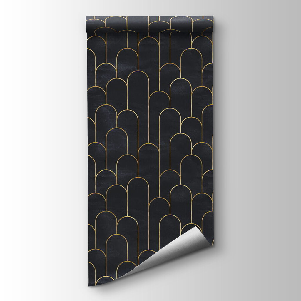 Elegant Arches in Midnight Hue