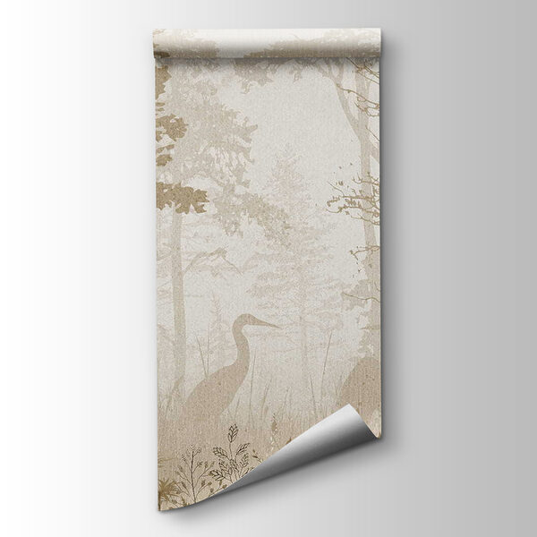 Bird in a forest