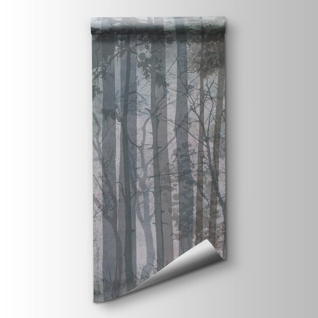 Group of trees in a forest Group of trees in a forest