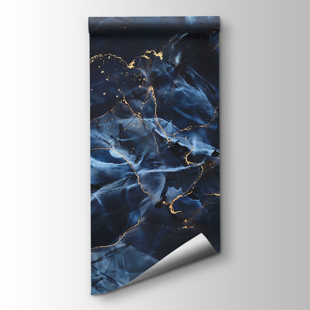 Marbled beauty with luminous veins