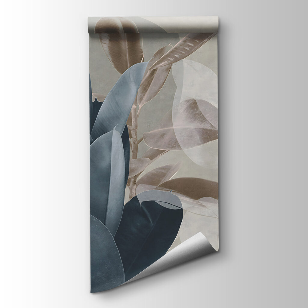 Elegant foliage against a muted backdrop