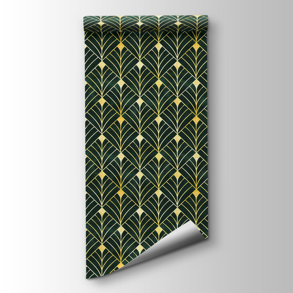 Green and yellow pattern
