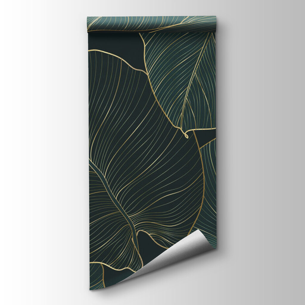 Elegant leaves with intricate details