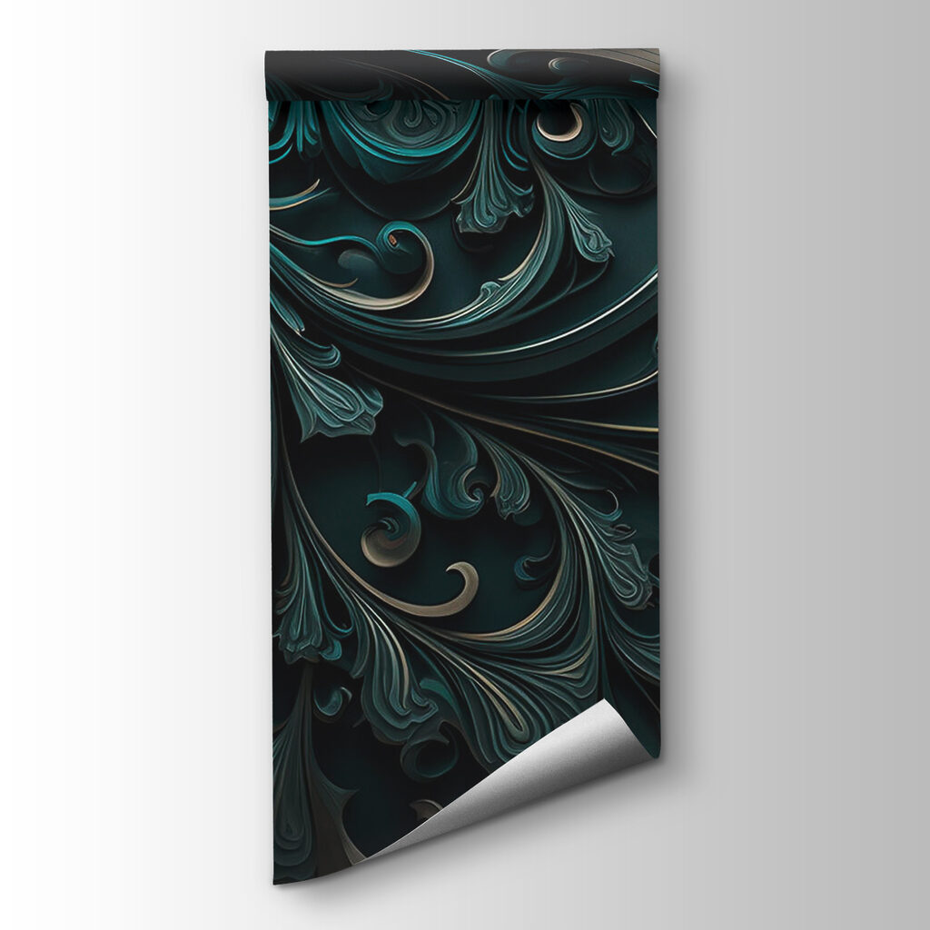 Elegant swirls and intricate designs