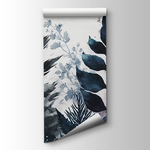 Elegant botanical abstract design