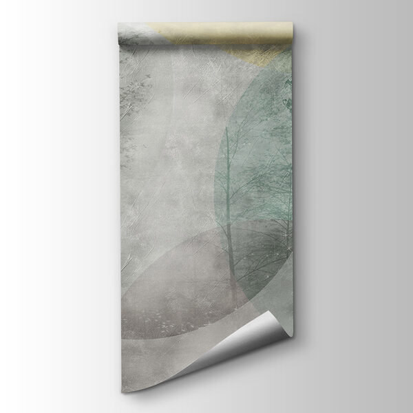 Tree and circles on a wall Tree and circles on a wall