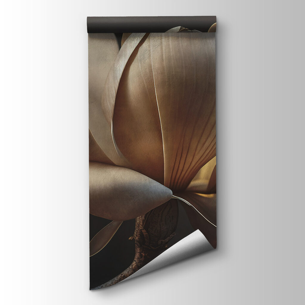 Graceful magnolia in soft light