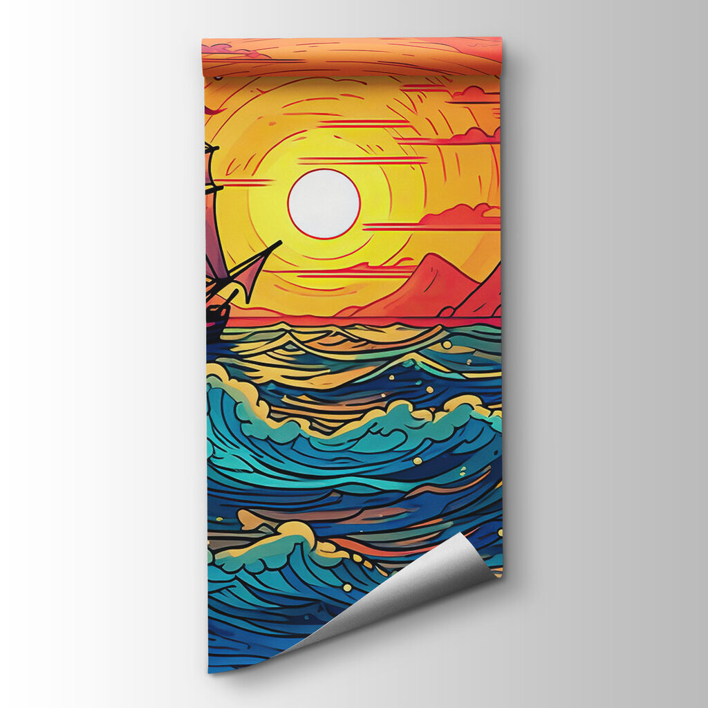 Ship in the ocean