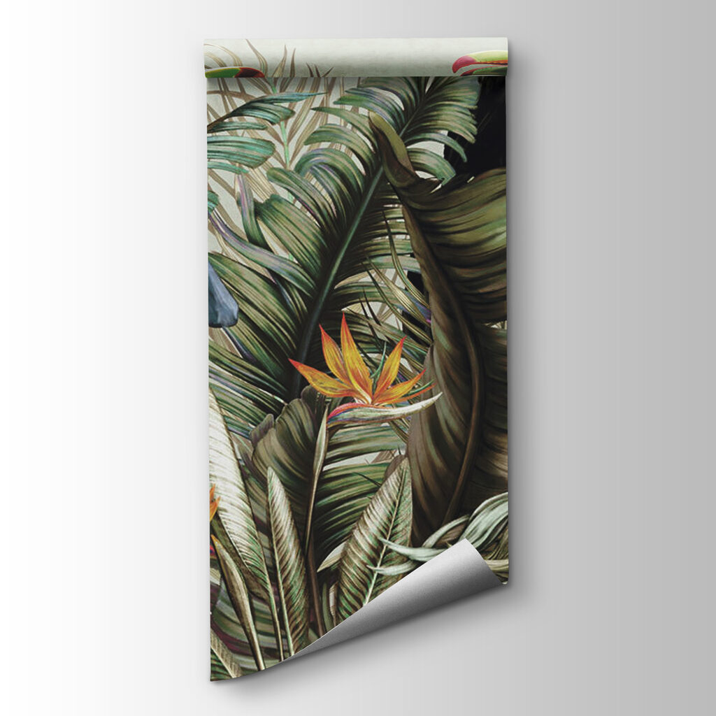 Group of birds on a plant