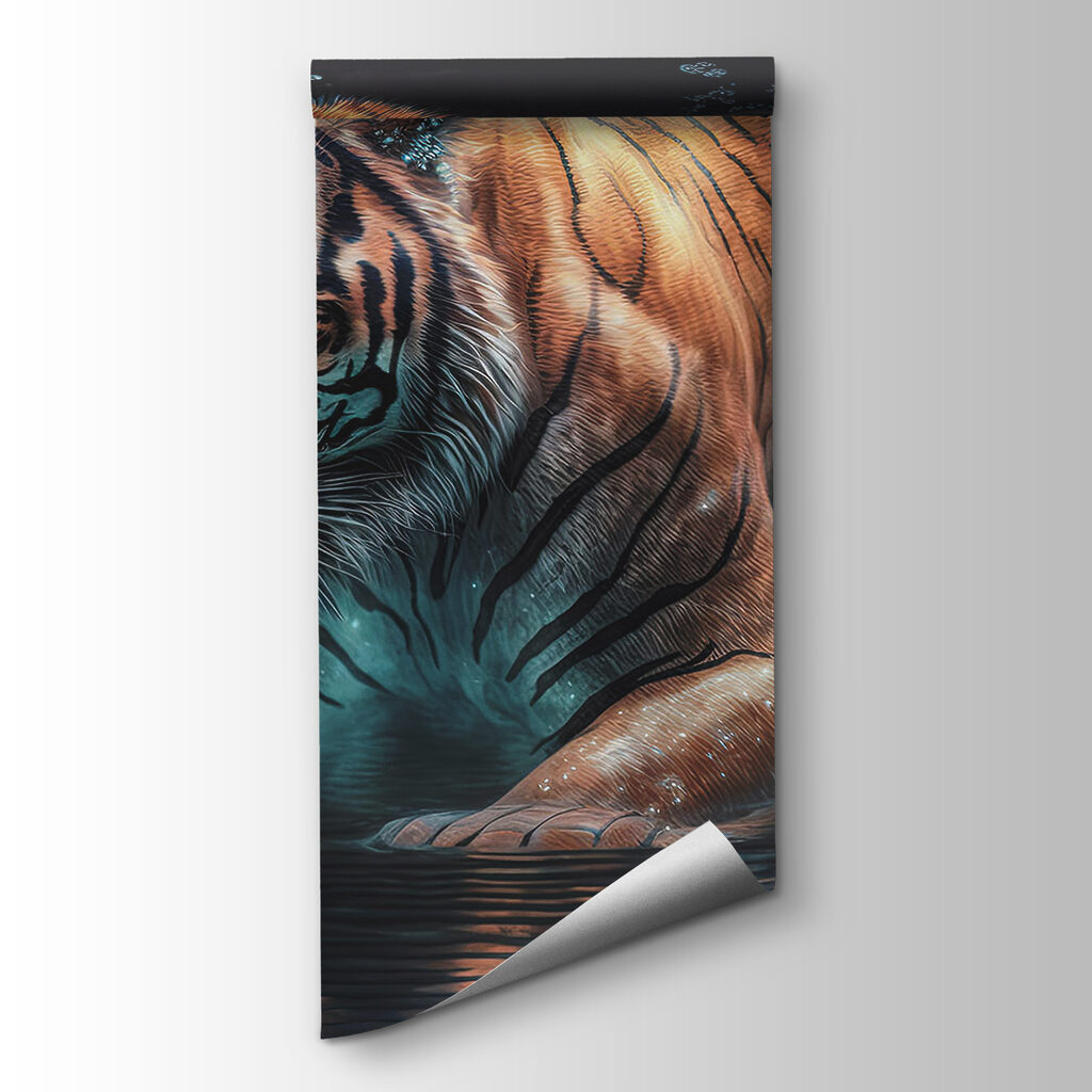 Tiger in the water