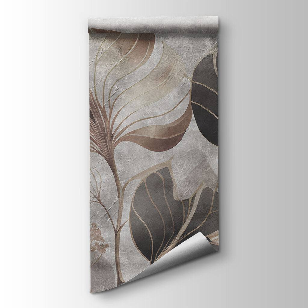 Elegant leaves in muted tones Elegant leaves in muted tones
