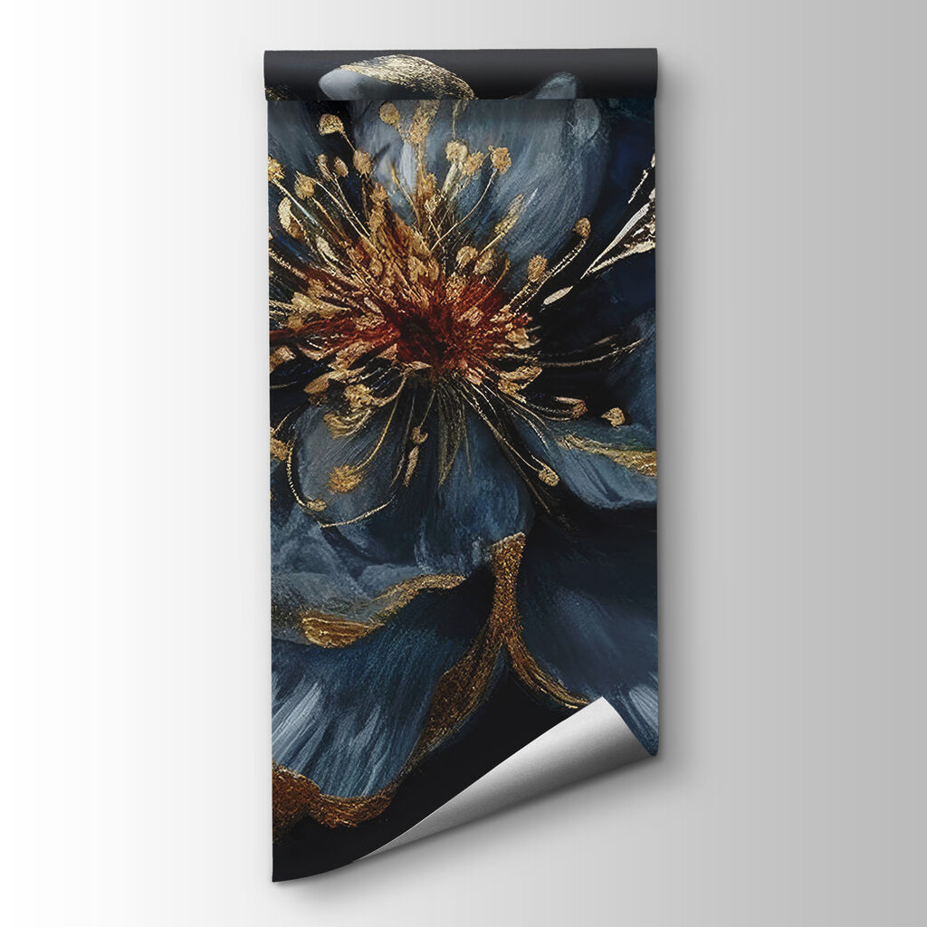 Painting of a flower Painting of a flower