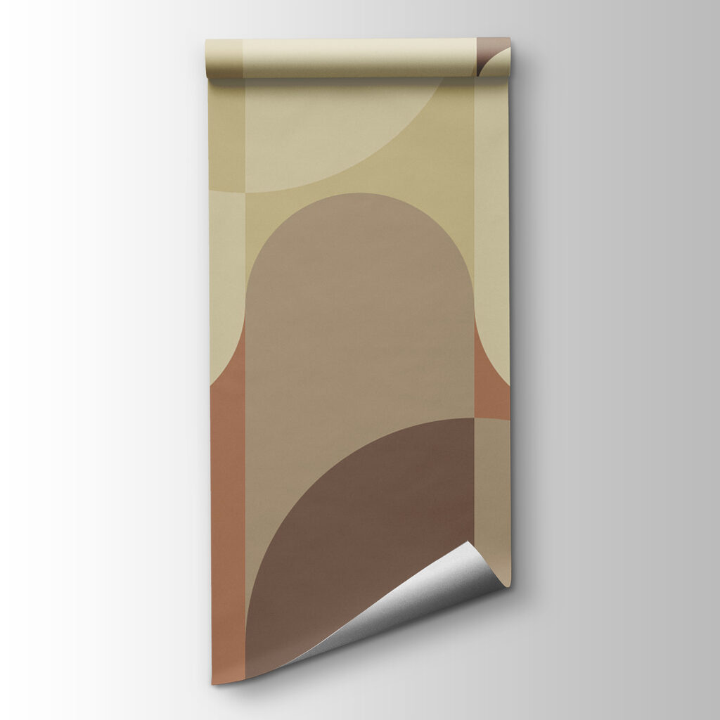 Pattern of circles and lines