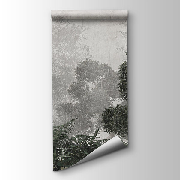 Group of trees and plants