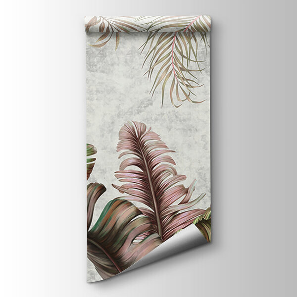 Group of colorful leaves